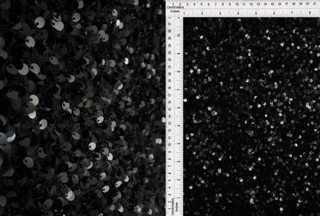 Velvet Sequin Stretch Fabric