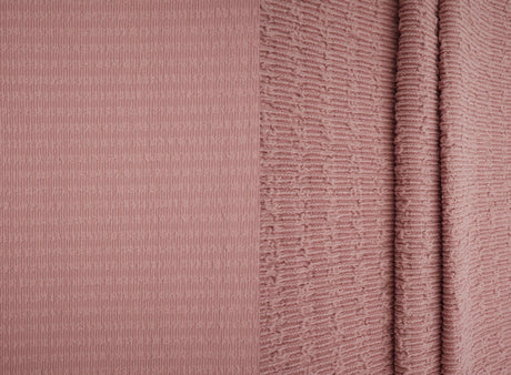 Bubble Jersey Crepe Solid Stretch Fabric