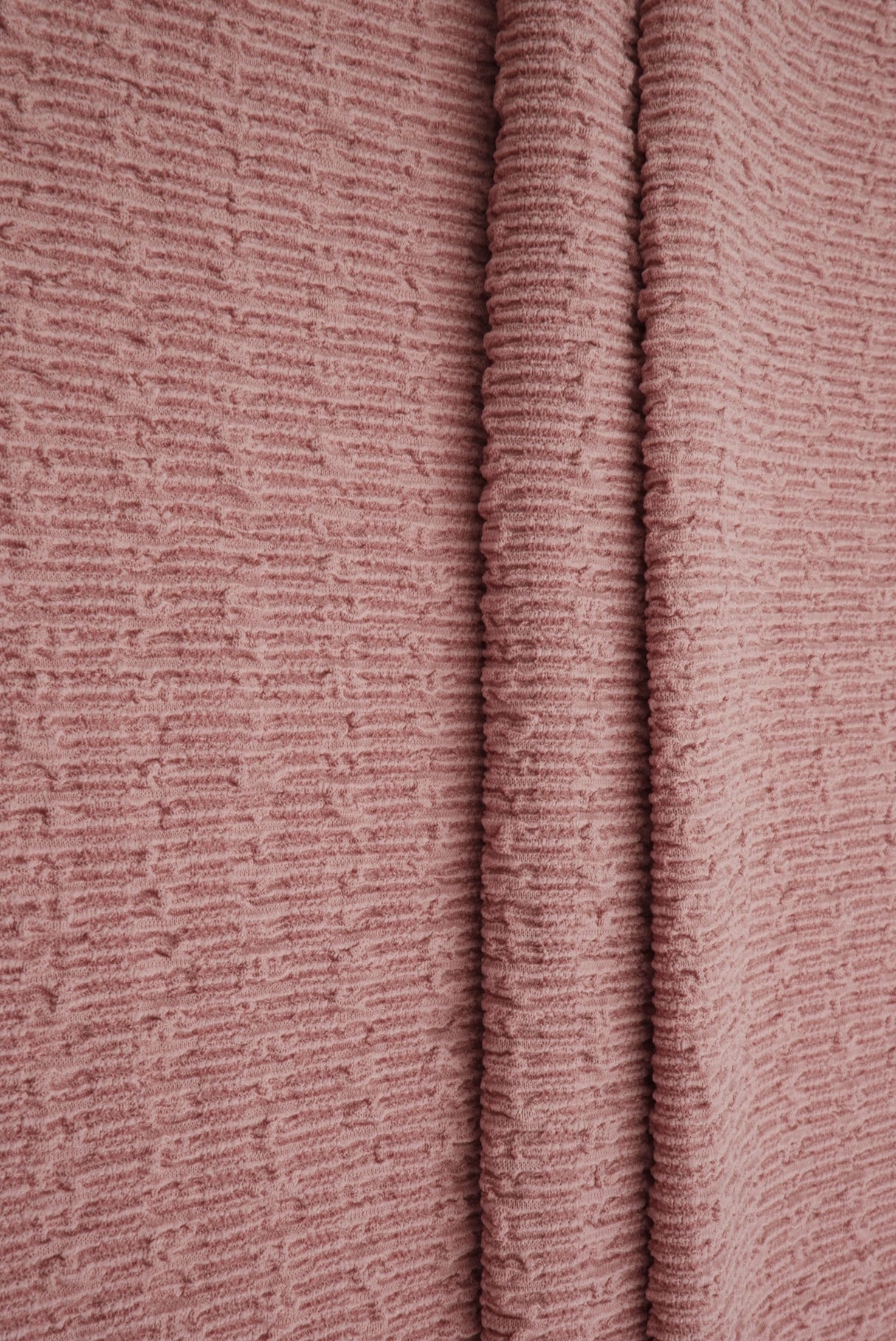 Bubble Jersey Crepe Solid Stretch Fabric