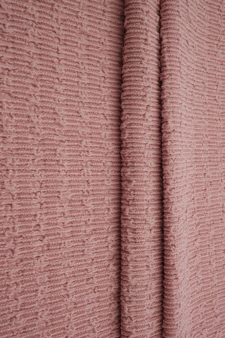 Bubble Jersey Crepe Solid Stretch Fabric