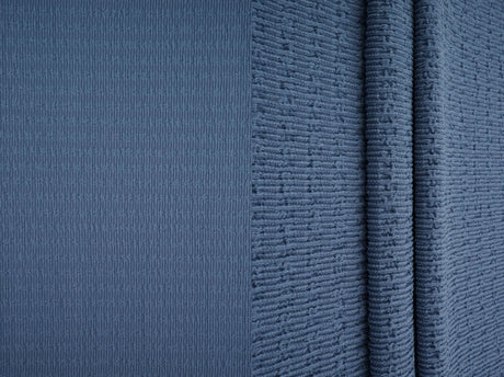 1 Yard Textured Bubble Jersey Crepe Knit Fabric 59 Inch Wide Soft Stretch Drapey Material for Stylish Tops & DIY Sewing