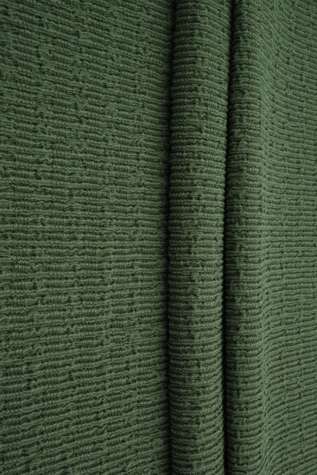 Bubble Jersey Crepe Solid Stretch Fabric