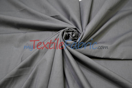 Polyester Cotton Broadcloth Fabric - Solid Colors, 58/60" Width (1 Yard)