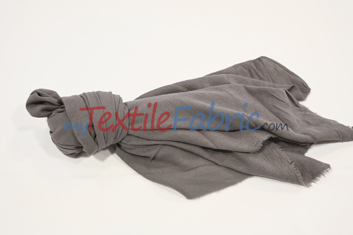 100 Percent Cotton Gauze Fabric - Soft Lightweight Muslin, 46/48" Width, Yards, Bolts, Sample Swatch (1 Yard)
