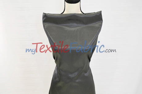 Stretch Charmeuse Satin Fabric - 96% Polyester 4% Spandex, Solid, 58/60" Width (Yards, Bolts, Sample Swatches)