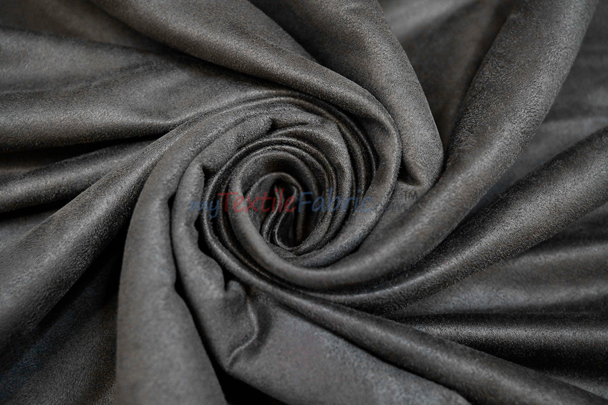 Microsuede Faux Suede Fabric - 40 Colors, 60" Width (Continuous Yards)