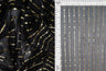 1 Yard Polyester Metallic 55 GSM Pleat Trans Fabric Sheer Soft 57" Width