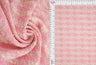 Boucle Knit Checkered Fabric