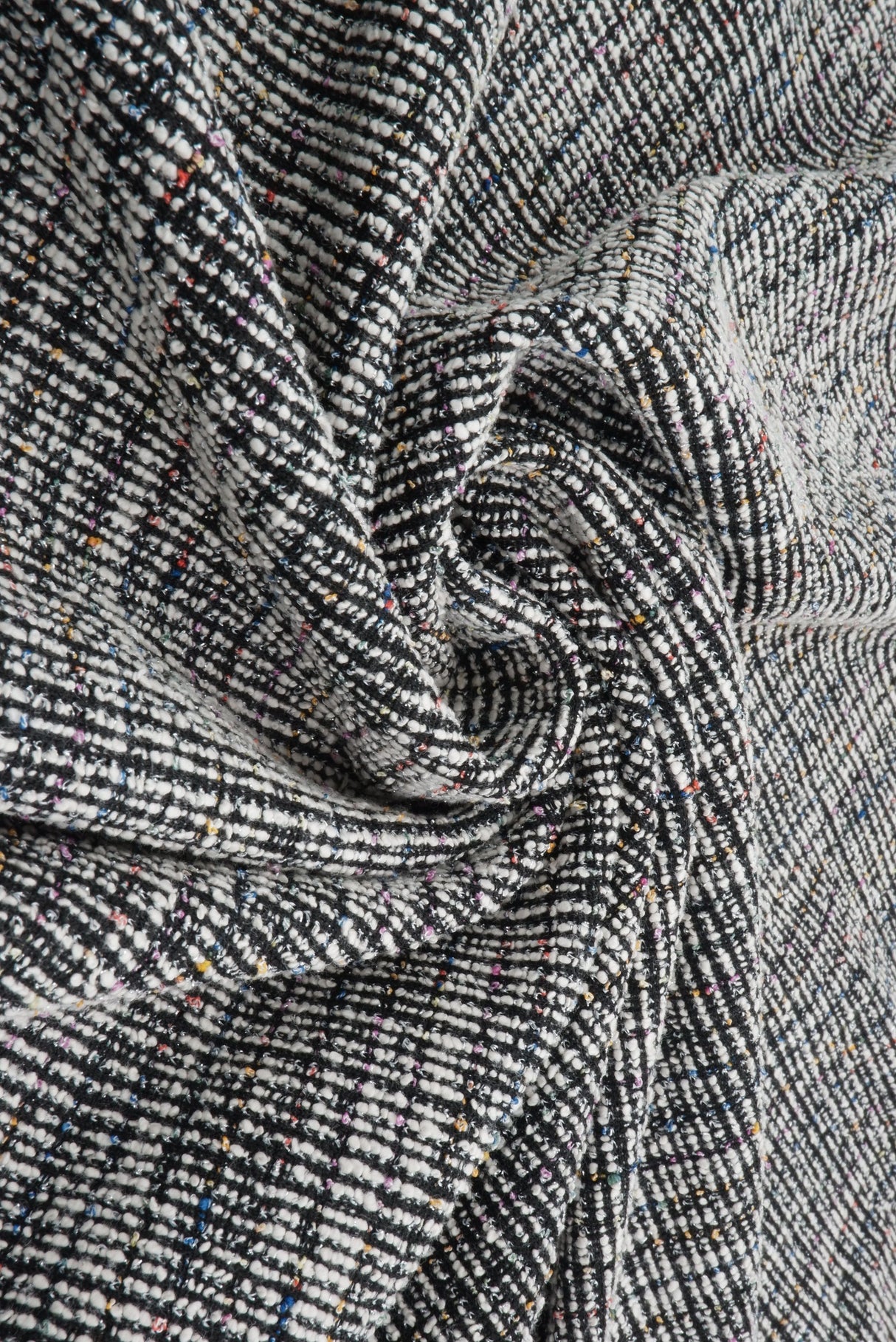 Boucle Lurex Jacquard Knit