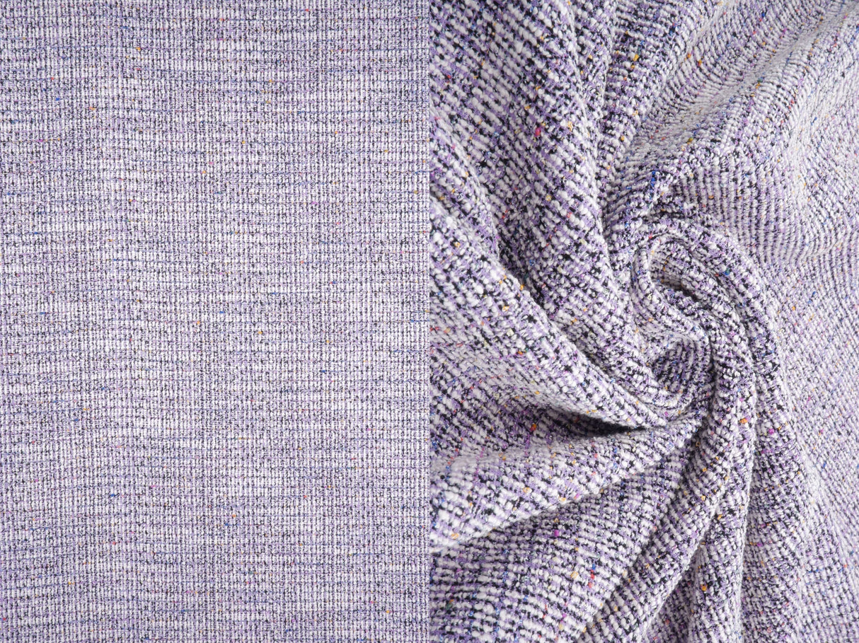 Boucle Lurex Jacquard Knit