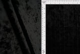 Velvet Glitter Stripe Knit Fabric