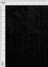Velvet Glitter Stripe Knit Fabric