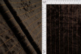 Velvet Glitter Stripe Knit Fabric