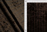 Velvet Glitter Stripe Knit Fabric