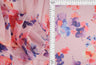 1 Yard Digital Floral Mesh Knit Fabric, 54? Wide Polyester Spandex Blend