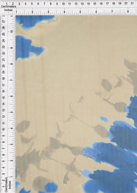 1 Yard Digital Abstract Mesh Fabric Lightweight Stretch Sheer, 54” Wide for Fashion & Crafts