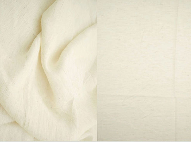 Linen Rayon Nylon Twill Fabric