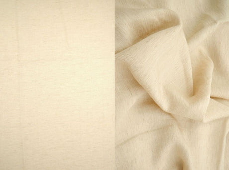 Linen Rayon Nylon Twill Fabric