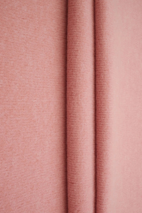 1 Yard Polyester Rayon Spandex 240 GSM Fleece Rib Solid Fabric Soft 66" Width