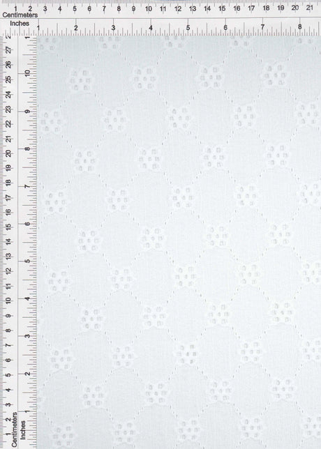 Geo Floral Lace Fabric 98 Polyester 2 Spandex Stretch Material 57/59 Inches Wide
