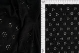 Geo Floral Lace Fabric 98 Polyester 2 Spandex Stretch Material 57/59 Inches Wide
