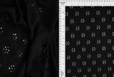 Floral Eyelet Lace Fabric