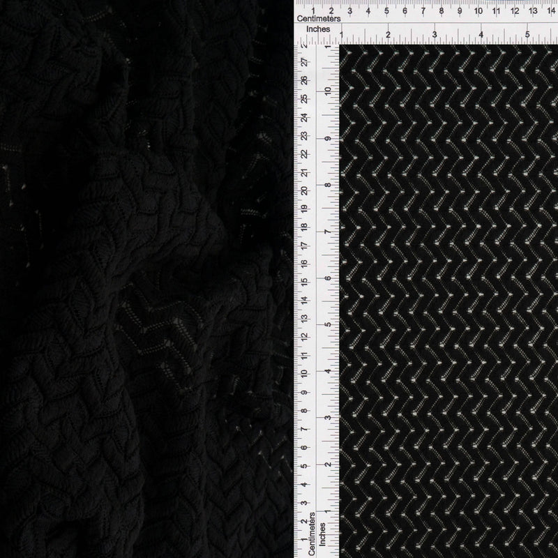 Crochet Lace Stretch Fabric