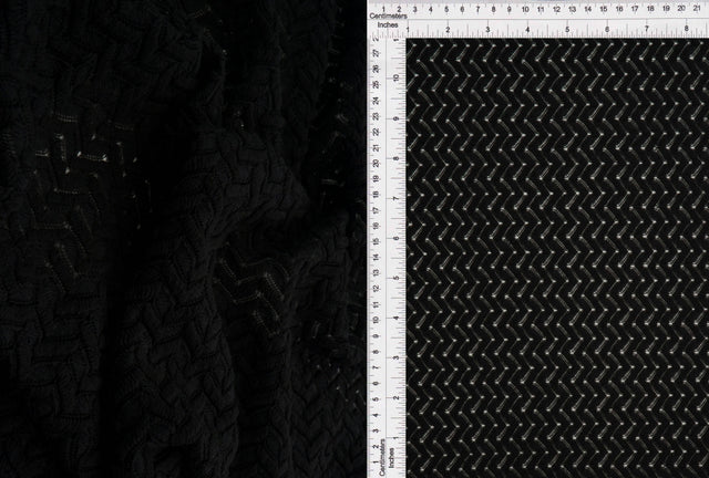 Crochet Lace Stretch Fabric