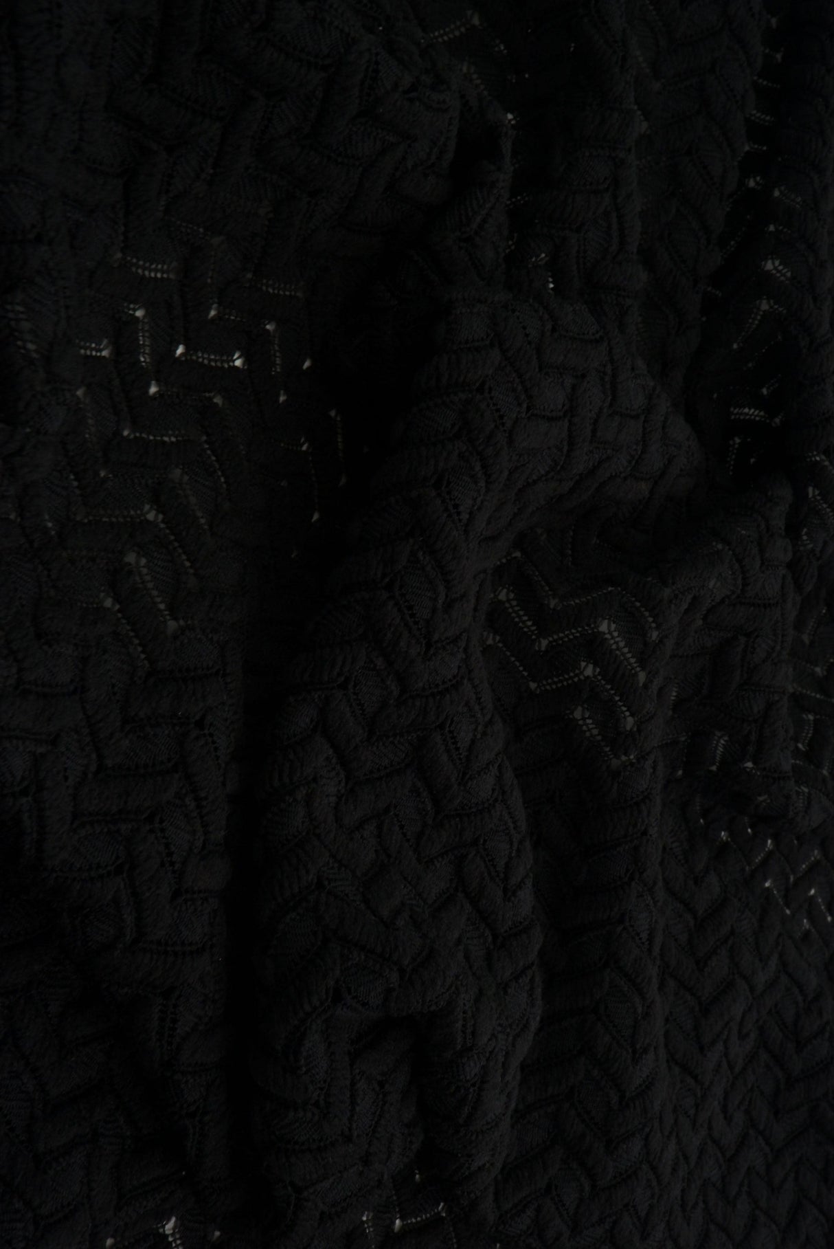 Crochet Lace Stretch Fabric