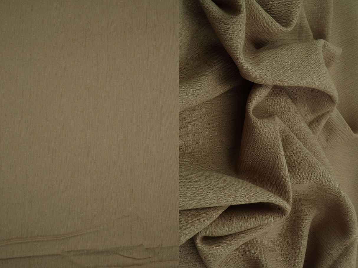 Rayon Crepon Woven Solid Fabric