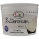 Buttercream Icing White - 3.5 Pound Tub