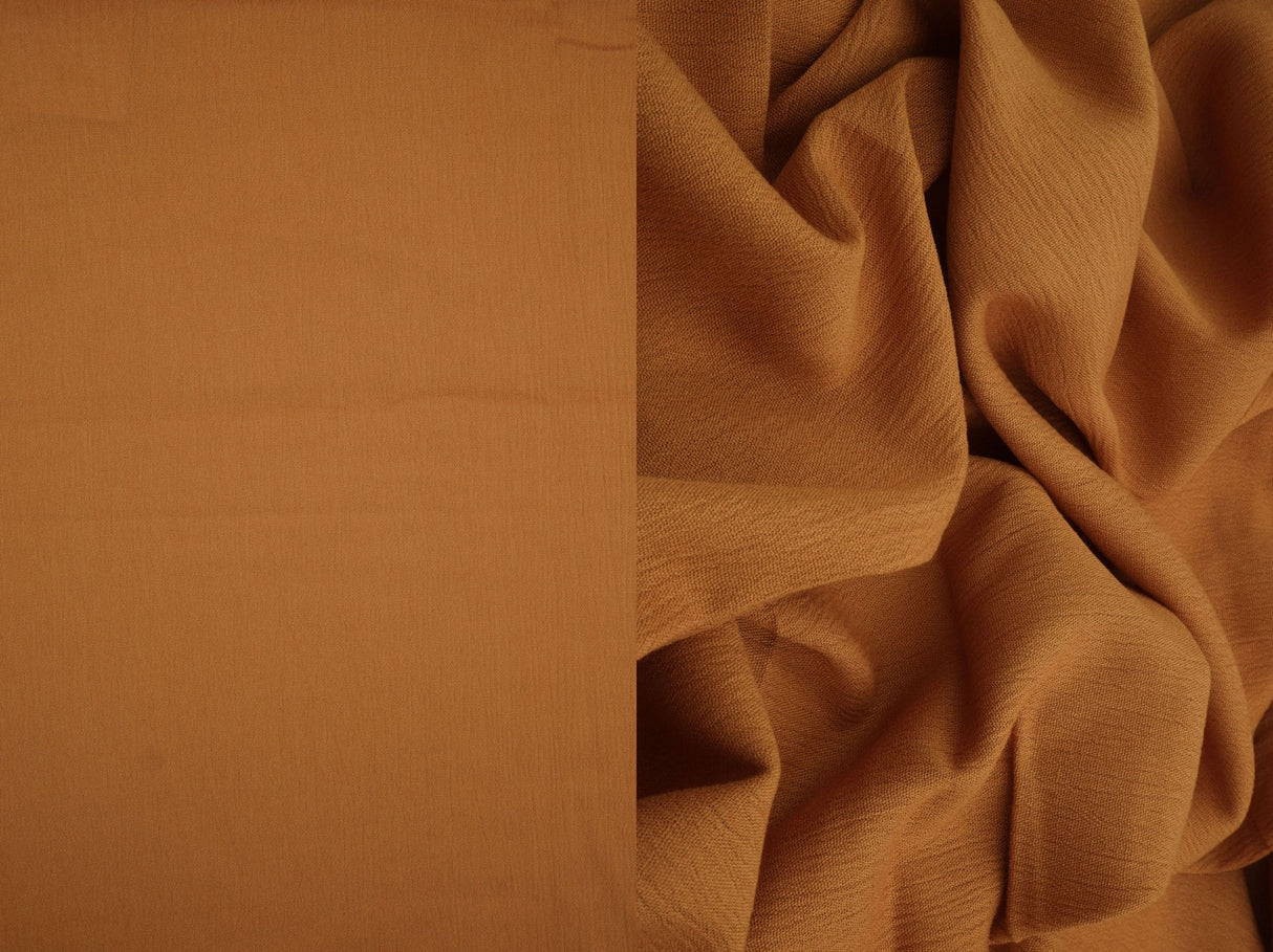 Rayon Crepon Woven Solid Fabric