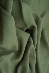 Rayon Crepon Woven Solid Fabric