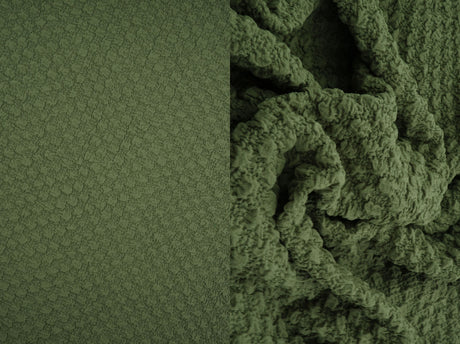 Cauliflower Jacquard Knit Fabric