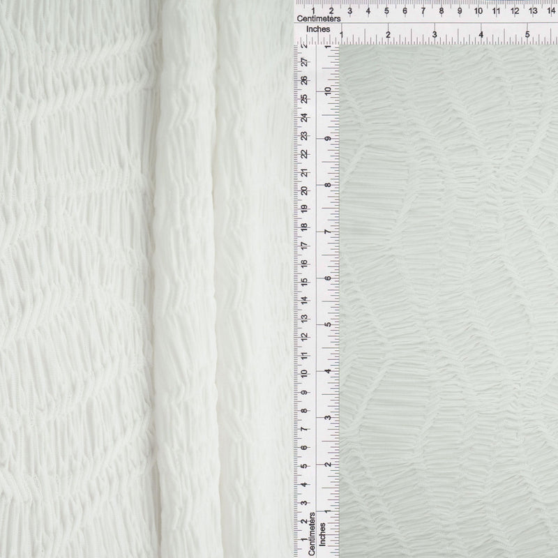 Geometric Jacquard Knit Fabric