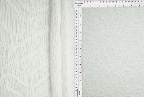 Geometric Jacquard Knit Fabric