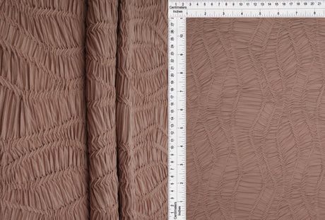Geometric Jacquard Knit Fabric