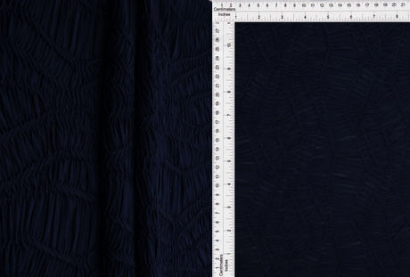 Geometric Jacquard Knit Fabric