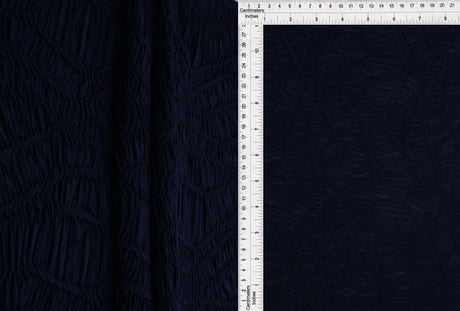 1 Yard Dusk Knit Jacquard Fabric Stretch Polyester Spandex 58/60 Inches Wide