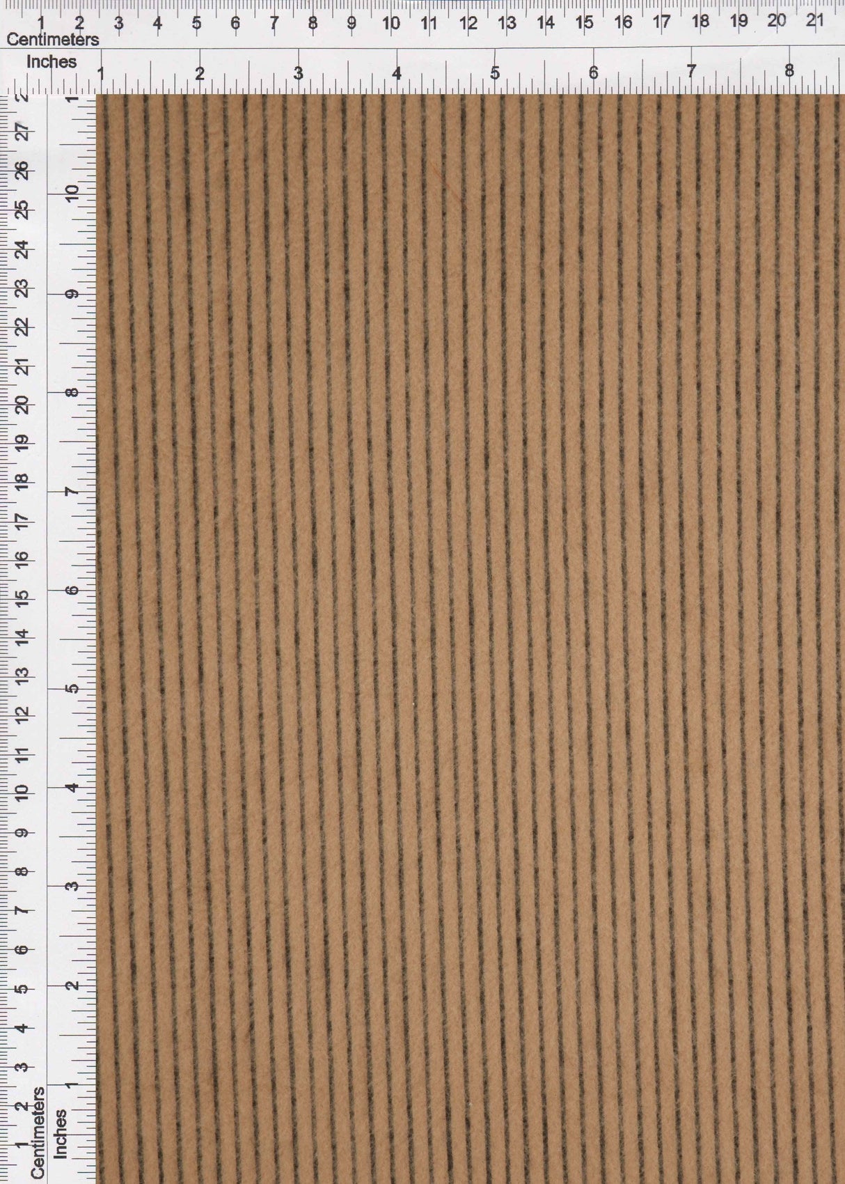 Brushed Rib Knit Solid Fabric