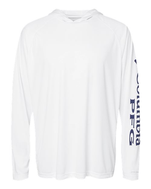 Columbia Men's PFG Terminal Tackle Hooded Long Sleeve T-Shirt