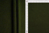 Brushed Rib Knit Solid Fabric