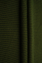 Brushed Rib Knit Solid Fabric