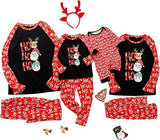 Christmas Pajamas Short-Sleeve T-Shirts Trousers Sets