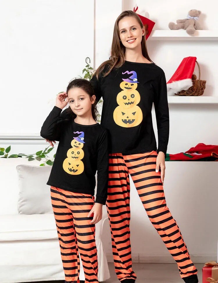 Christmas Homewear Set Top & Stripe Pants