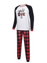 Pajamas Set Wild One Top And Plaid Pants