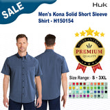 HUK® Men's Kona Solid Short Sleeve Shirt