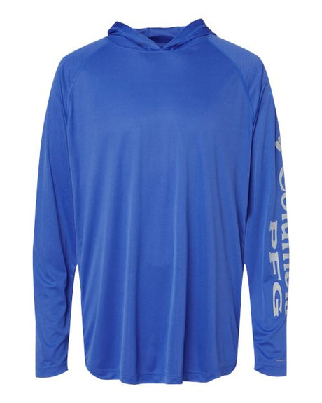 Columbia Men's PFG Terminal Tackle Hooded Long Sleeve T-Shirt
