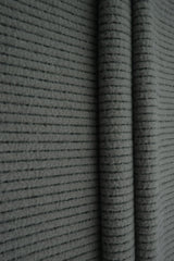Brushed Rib Knit Solid Fabric