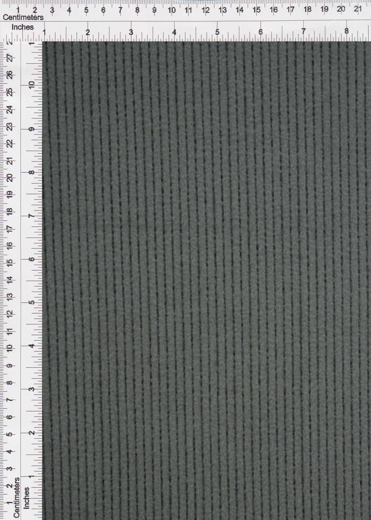 Brushed Rib Knit Solid Fabric